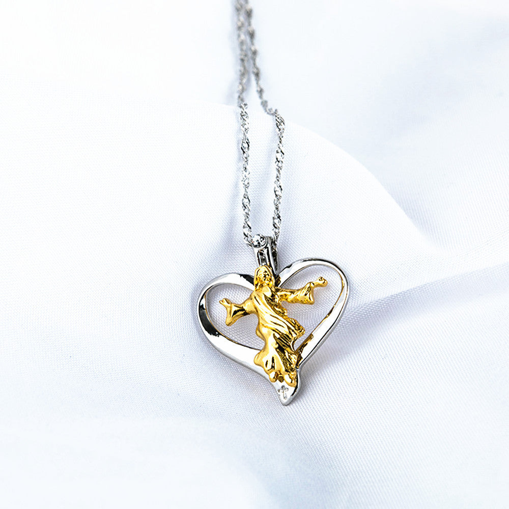 Heart Jesus Pendant