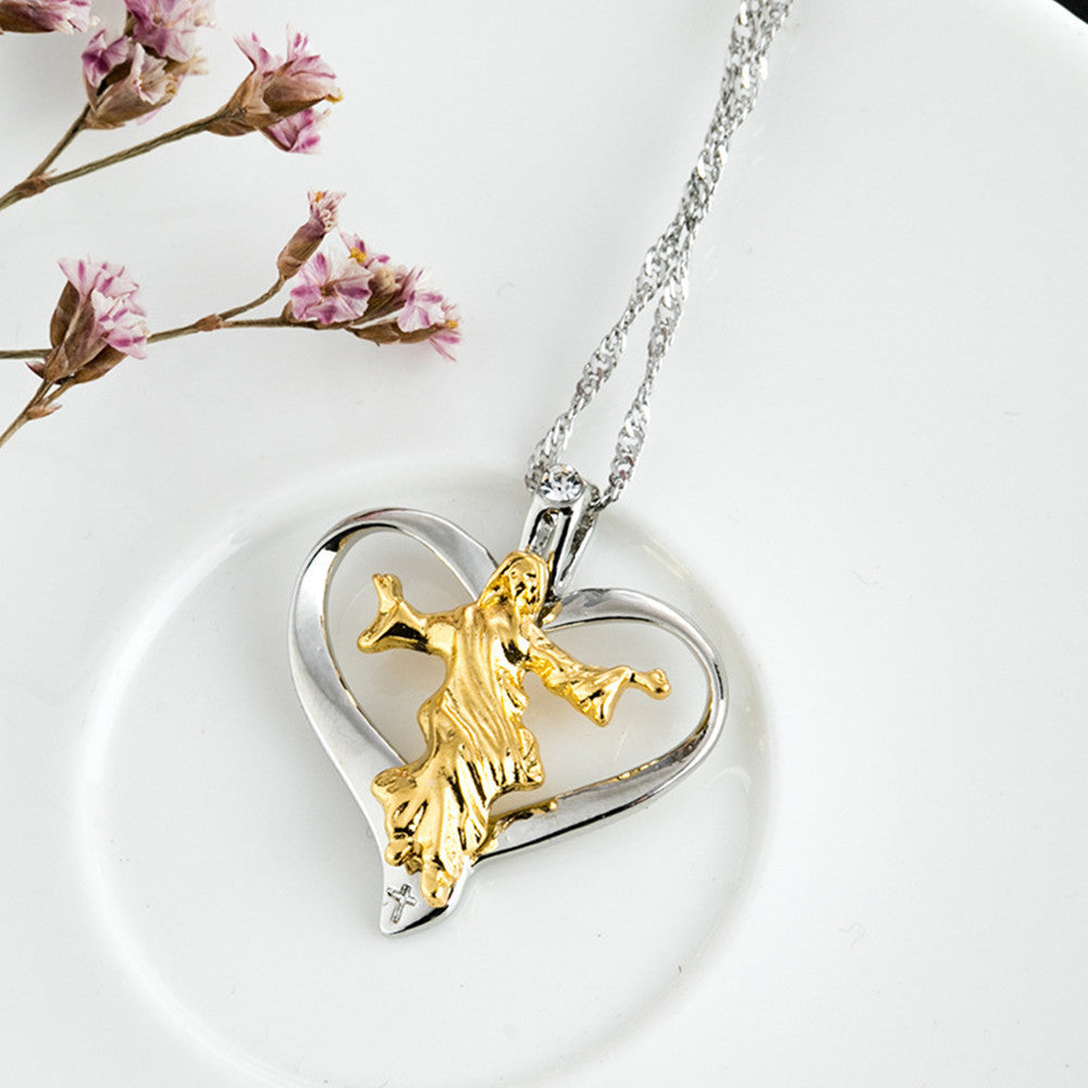 Heart Jesus Pendant