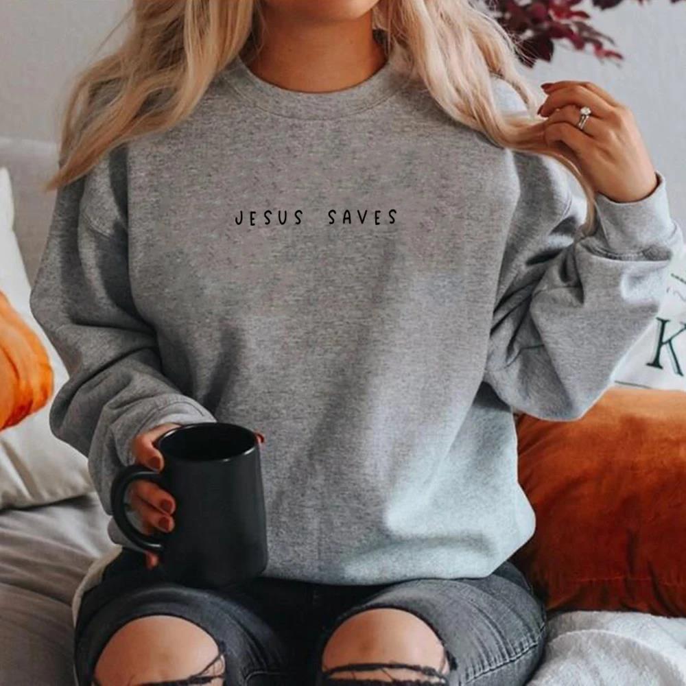 "Jesus Saves" Sweatshirt