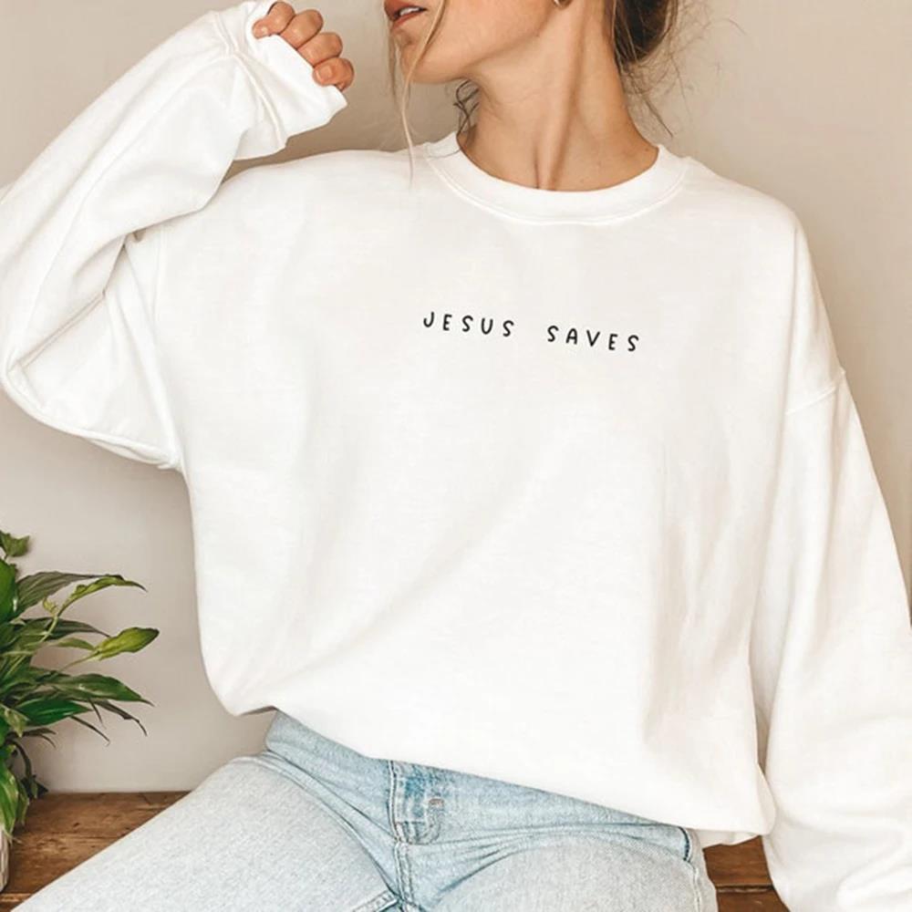 "Jesus Saves" Sweatshirt